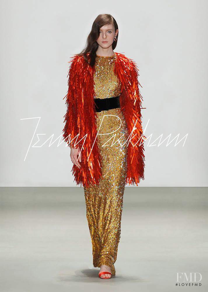 Jenny Packham fashion show for Autumn/Winter 2016