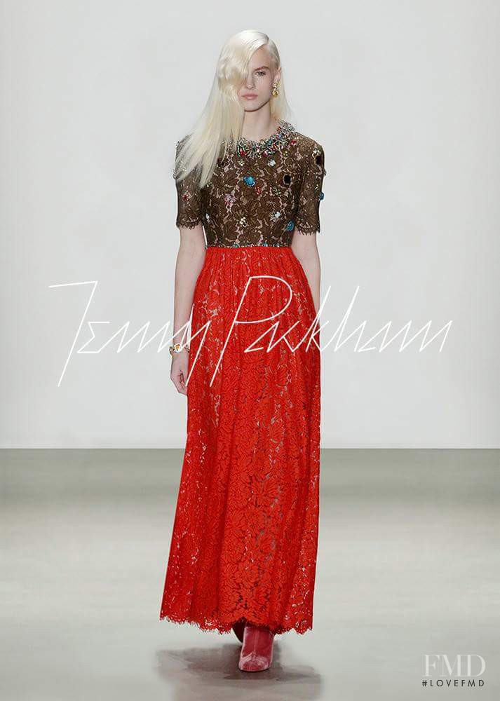 Jenny Packham fashion show for Autumn/Winter 2016