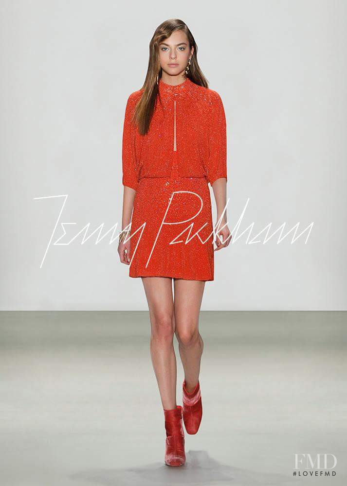 Jenny Packham fashion show for Autumn/Winter 2016