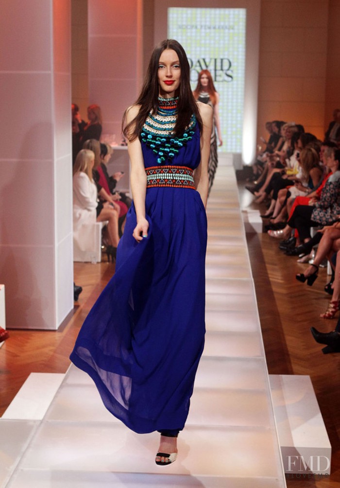 Kaila Hart featured in  the David Jones fashion show for Spring/Summer 2012