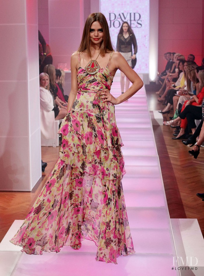 Samantha Harris featured in  the David Jones fashion show for Spring/Summer 2012
