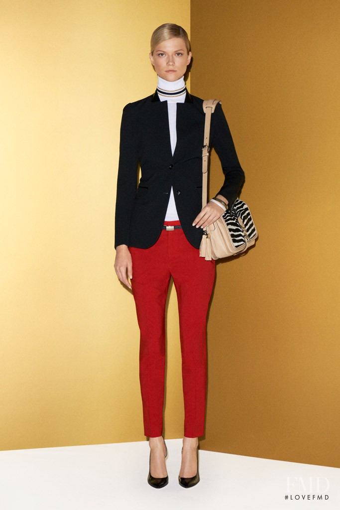 Kasia Struss featured in  the Gucci fashion show for Resort 2012
