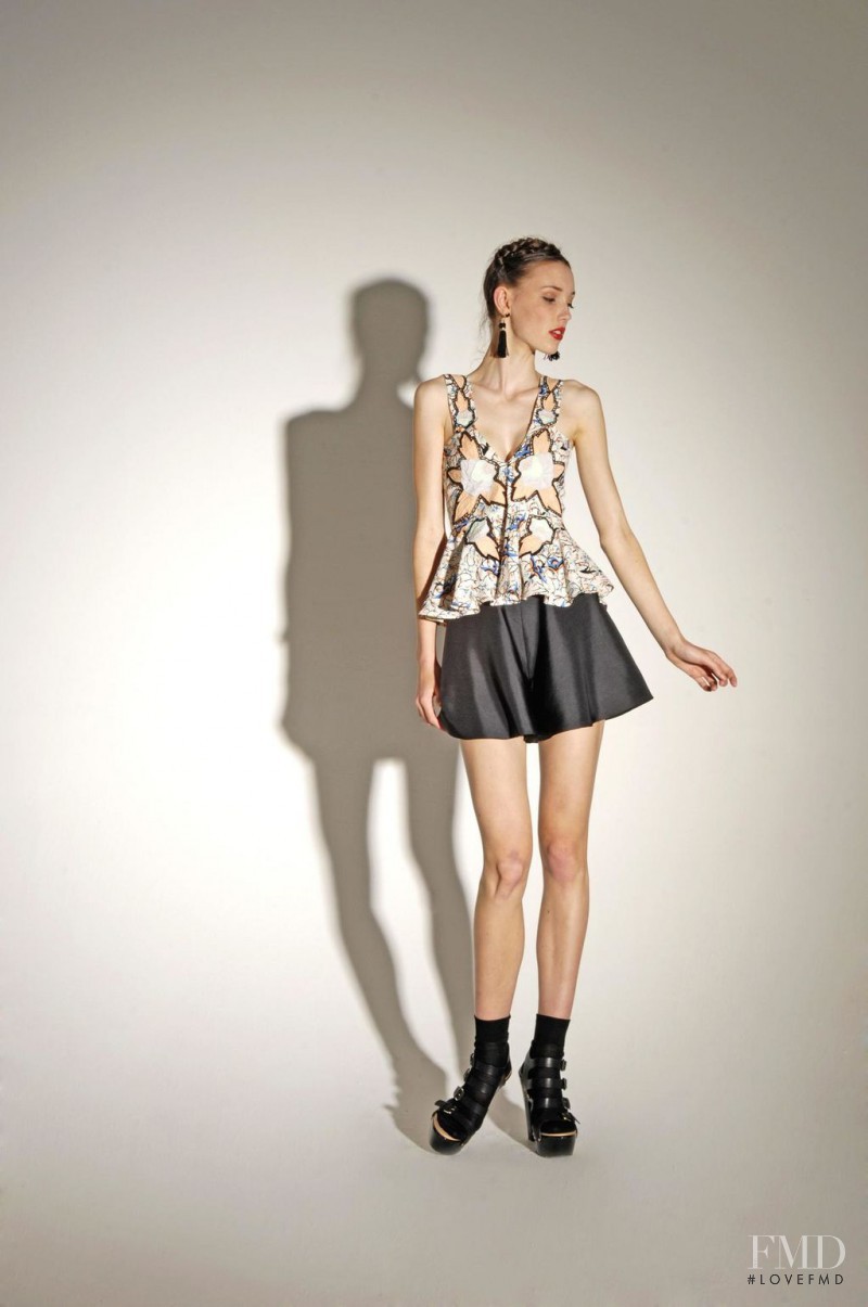 Kaila Hart featured in  the Alice McCall Sphinxes Without Secrets lookbook for Spring/Summer 2012