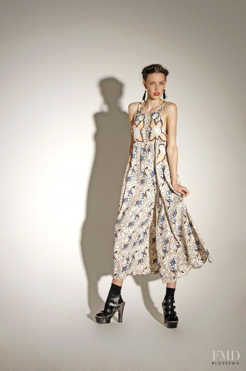 Kaila Hart featured in  the Alice McCall Sphinxes Without Secrets lookbook for Spring/Summer 2012