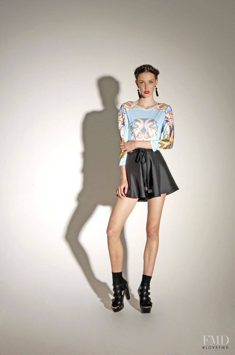 Kaila Hart featured in  the Alice McCall Sphinxes Without Secrets lookbook for Spring/Summer 2012