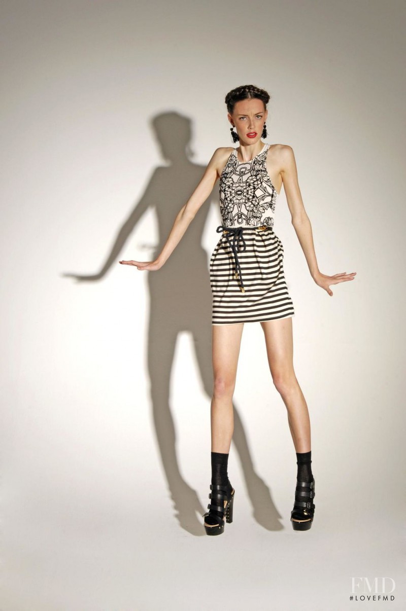 Kaila Hart featured in  the Alice McCall Sphinxes Without Secrets lookbook for Spring/Summer 2012