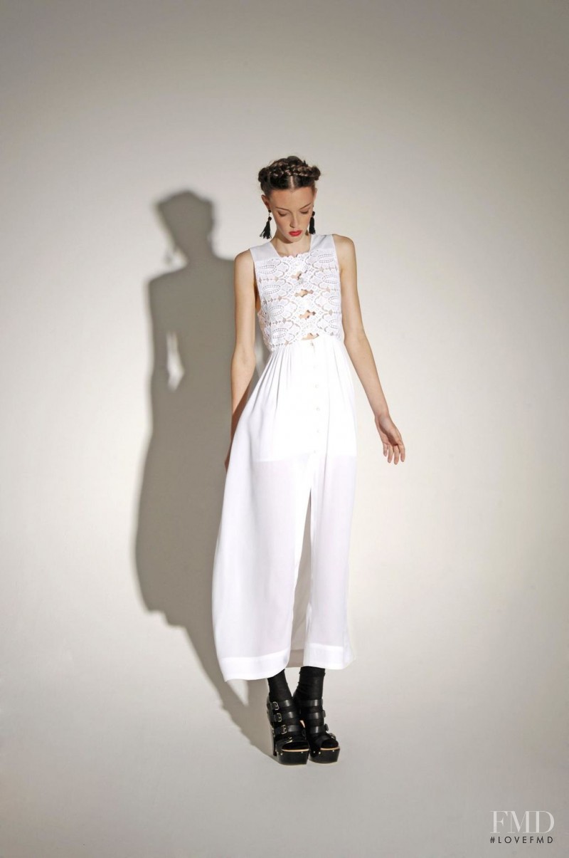 Kaila Hart featured in  the Alice McCall Sphinxes Without Secrets lookbook for Spring/Summer 2012