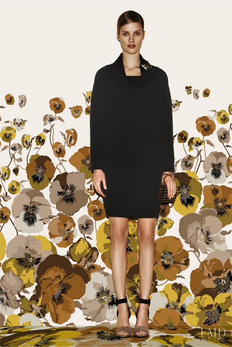 Julia Frauche featured in  the Gucci lookbook for Pre-Fall 2012