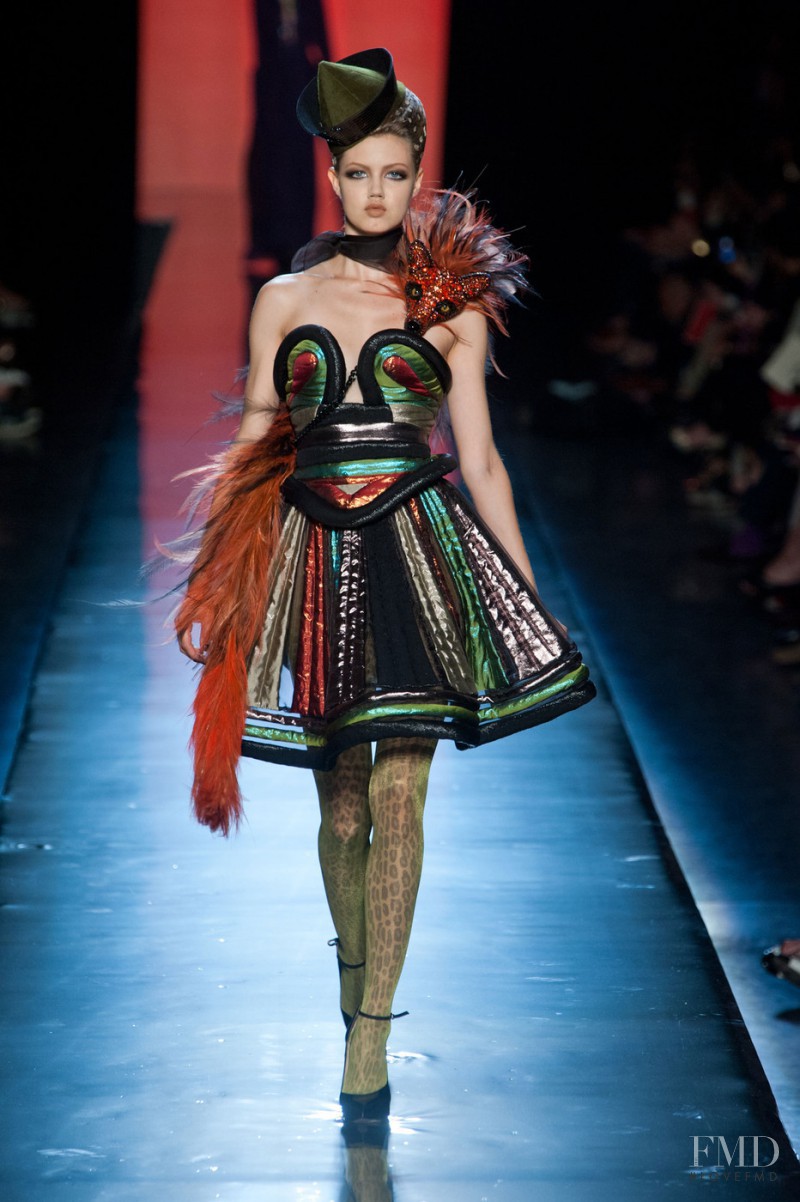 Lindsey Wixson featured in  the Jean Paul Gaultier Haute Couture fashion show for Autumn/Winter 2013