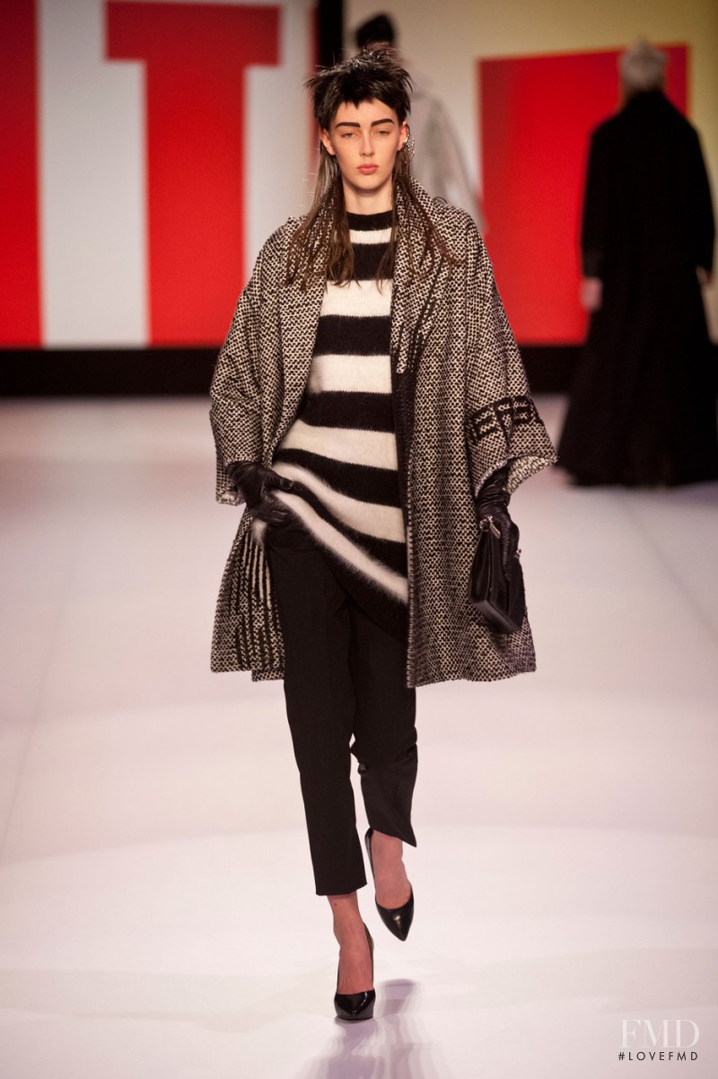 Kaila Hart featured in  the Jean-Paul Gaultier fashion show for Autumn/Winter 2013