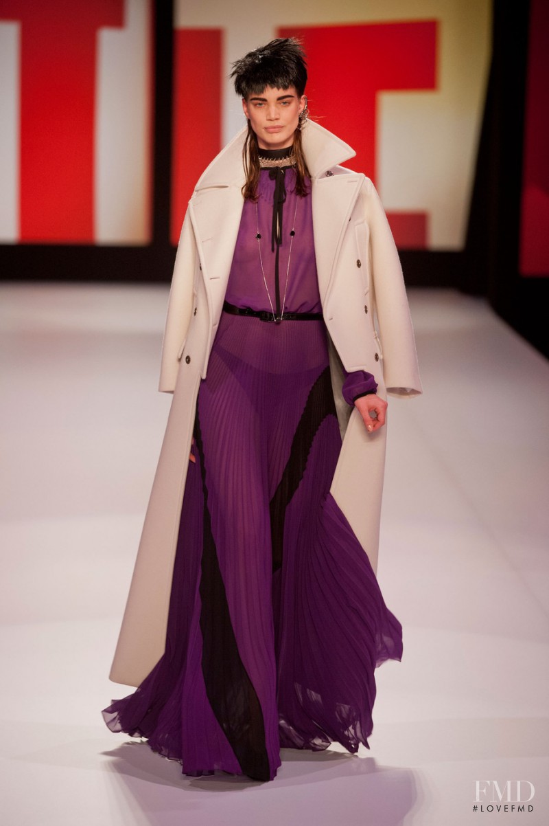 Rianne ten Haken featured in  the Jean-Paul Gaultier fashion show for Autumn/Winter 2013