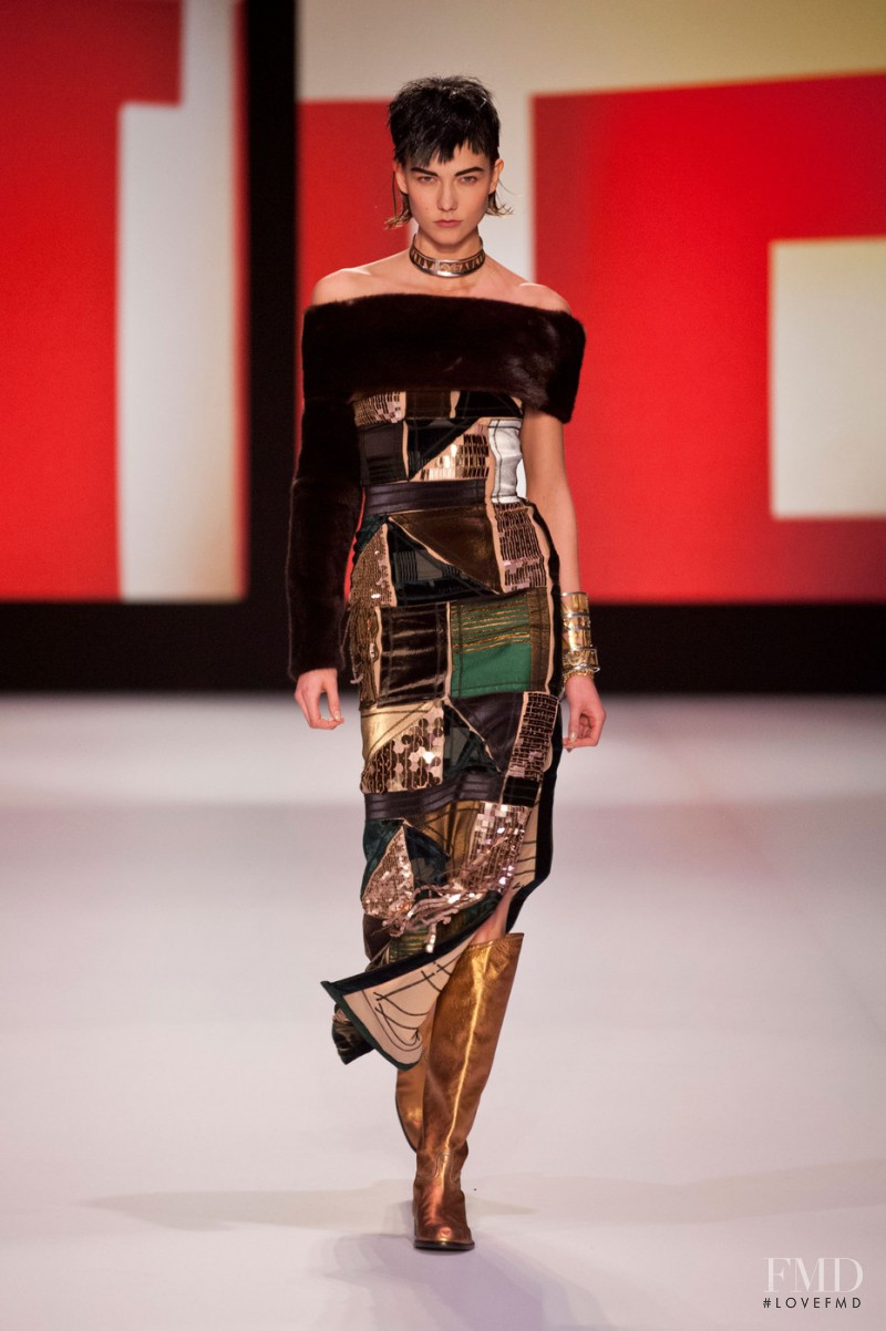 Karlie Kloss featured in  the Jean-Paul Gaultier fashion show for Autumn/Winter 2013