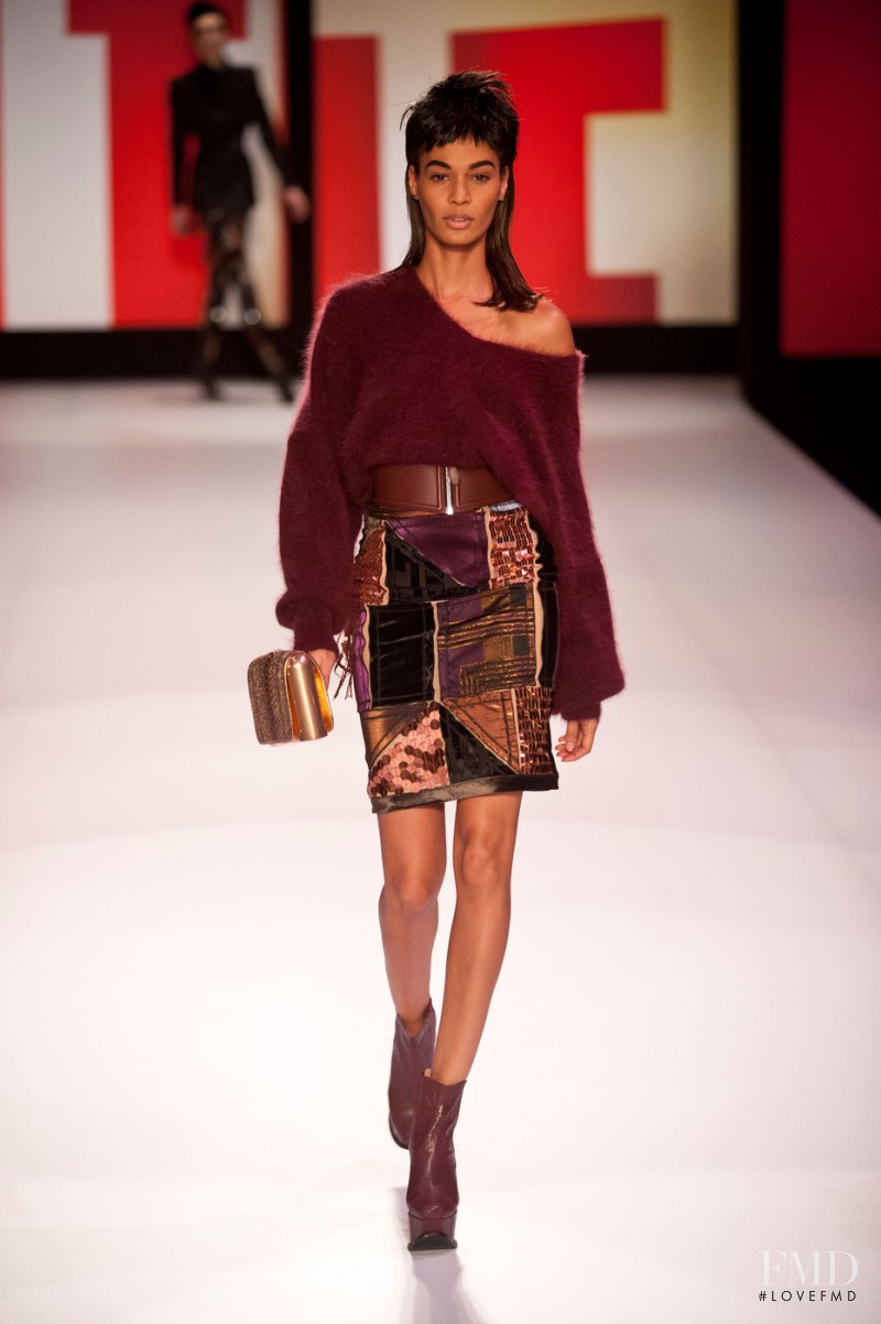 Joan Smalls featured in  the Jean-Paul Gaultier fashion show for Autumn/Winter 2013