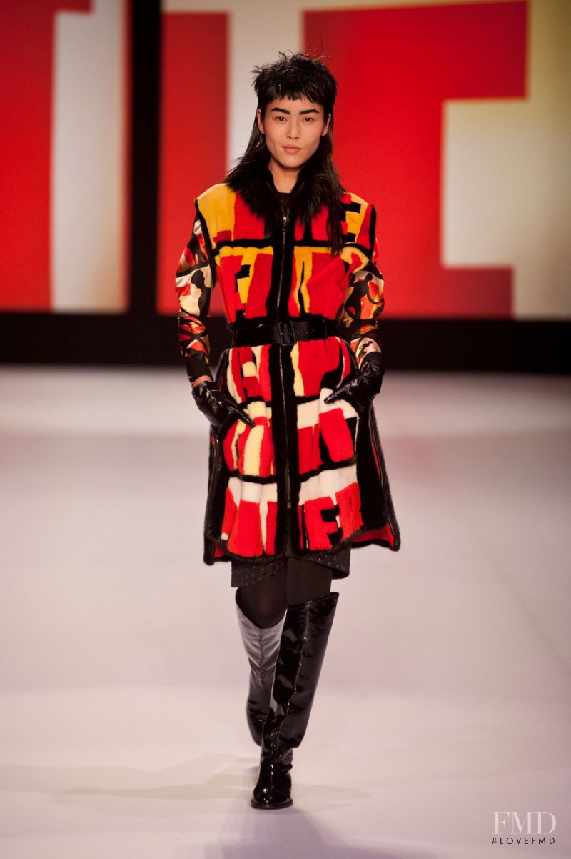 Liu Wen featured in  the Jean-Paul Gaultier fashion show for Autumn/Winter 2013