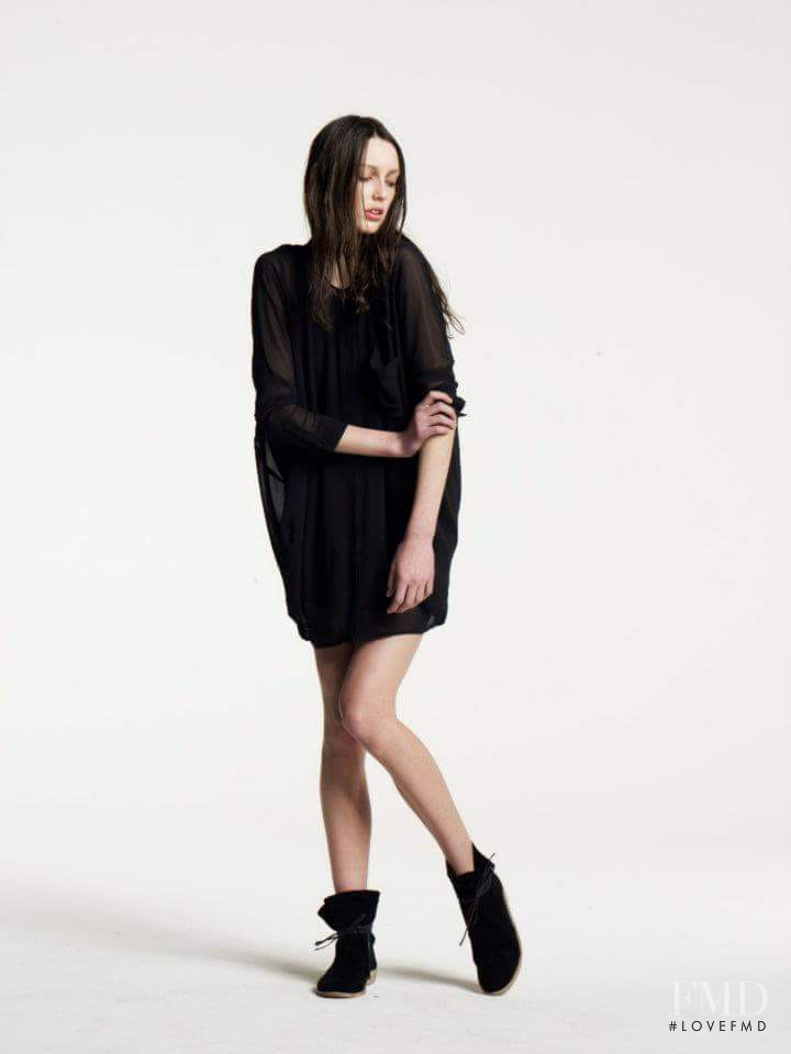 Kaila Hart featured in  the Kj by Kirrily Johnston lookbook for Autumn/Winter 2012