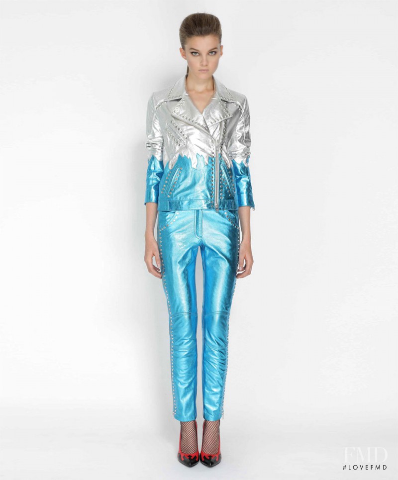 Charlotte Grace featured in  the McQ Alexander McQueen lookbook for Spring/Summer 2012