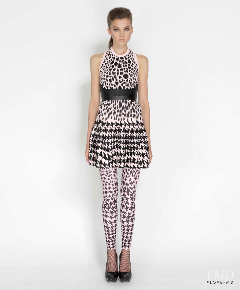 Charlotte Grace featured in  the McQ Alexander McQueen lookbook for Spring/Summer 2012