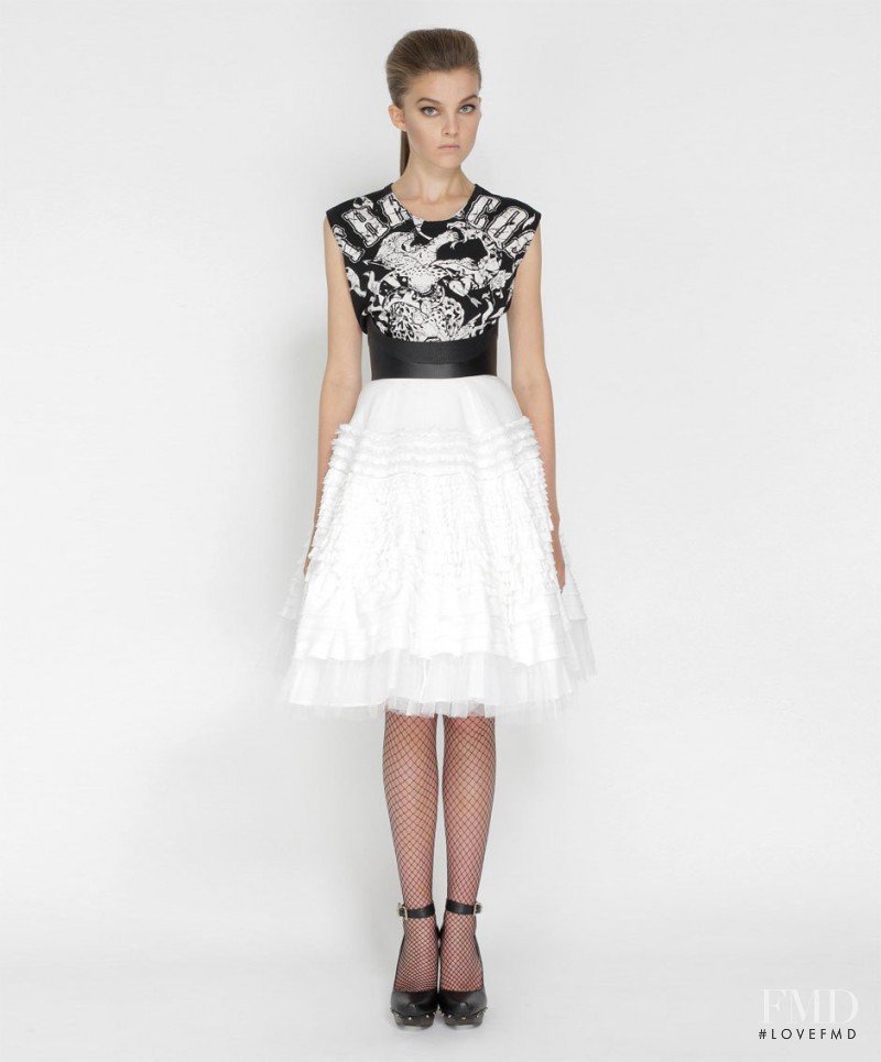 Charlotte Grace featured in  the McQ Alexander McQueen lookbook for Spring/Summer 2012