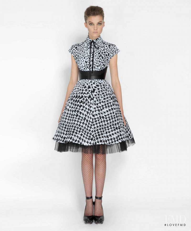 Charlotte Grace featured in  the McQ Alexander McQueen lookbook for Spring/Summer 2012