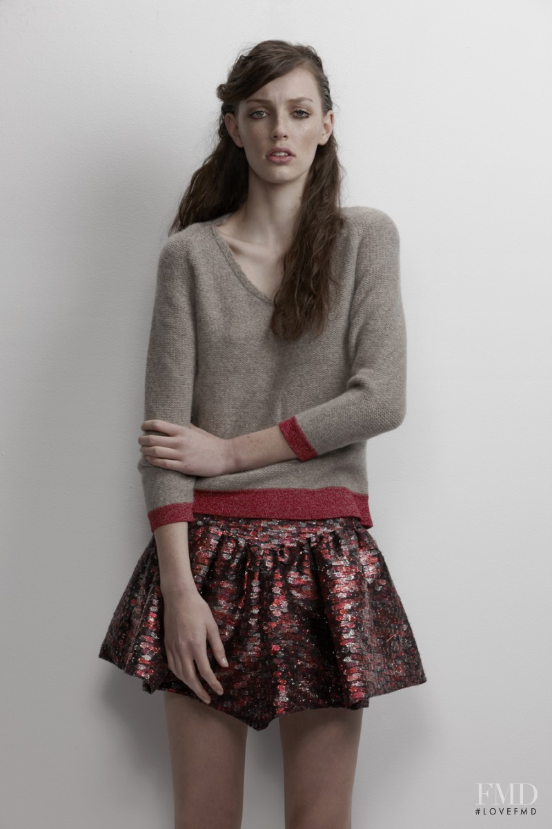 Kaila Hart featured in  the Therese Rawsthorne lookbook for Autumn/Winter 2012