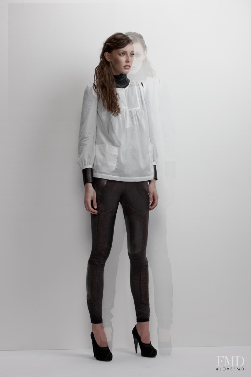 Kaila Hart featured in  the Therese Rawsthorne lookbook for Autumn/Winter 2012