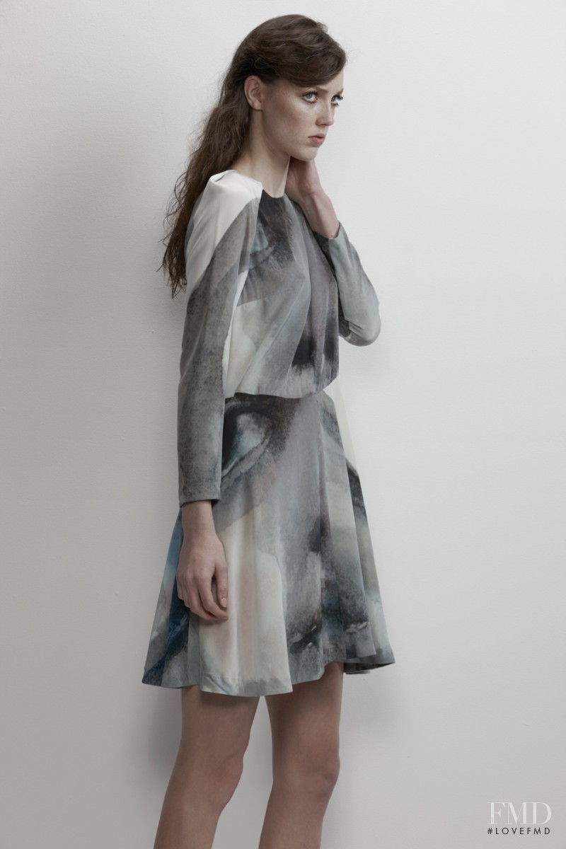 Kaila Hart featured in  the Therese Rawsthorne lookbook for Autumn/Winter 2012