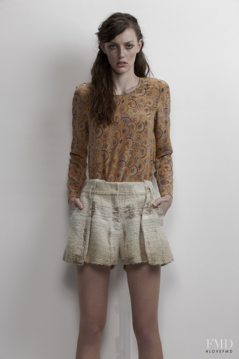 Kaila Hart featured in  the Therese Rawsthorne lookbook for Autumn/Winter 2012