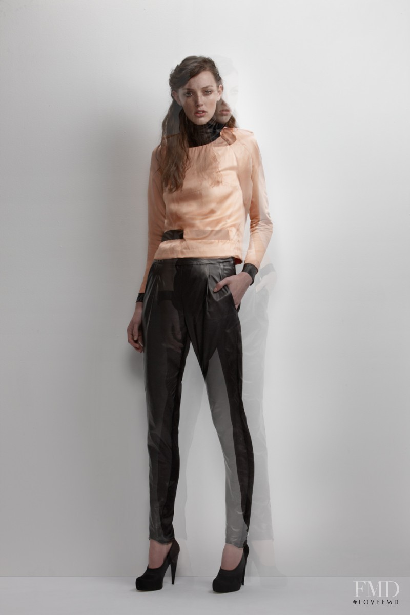 Kaila Hart featured in  the Therese Rawsthorne lookbook for Autumn/Winter 2012