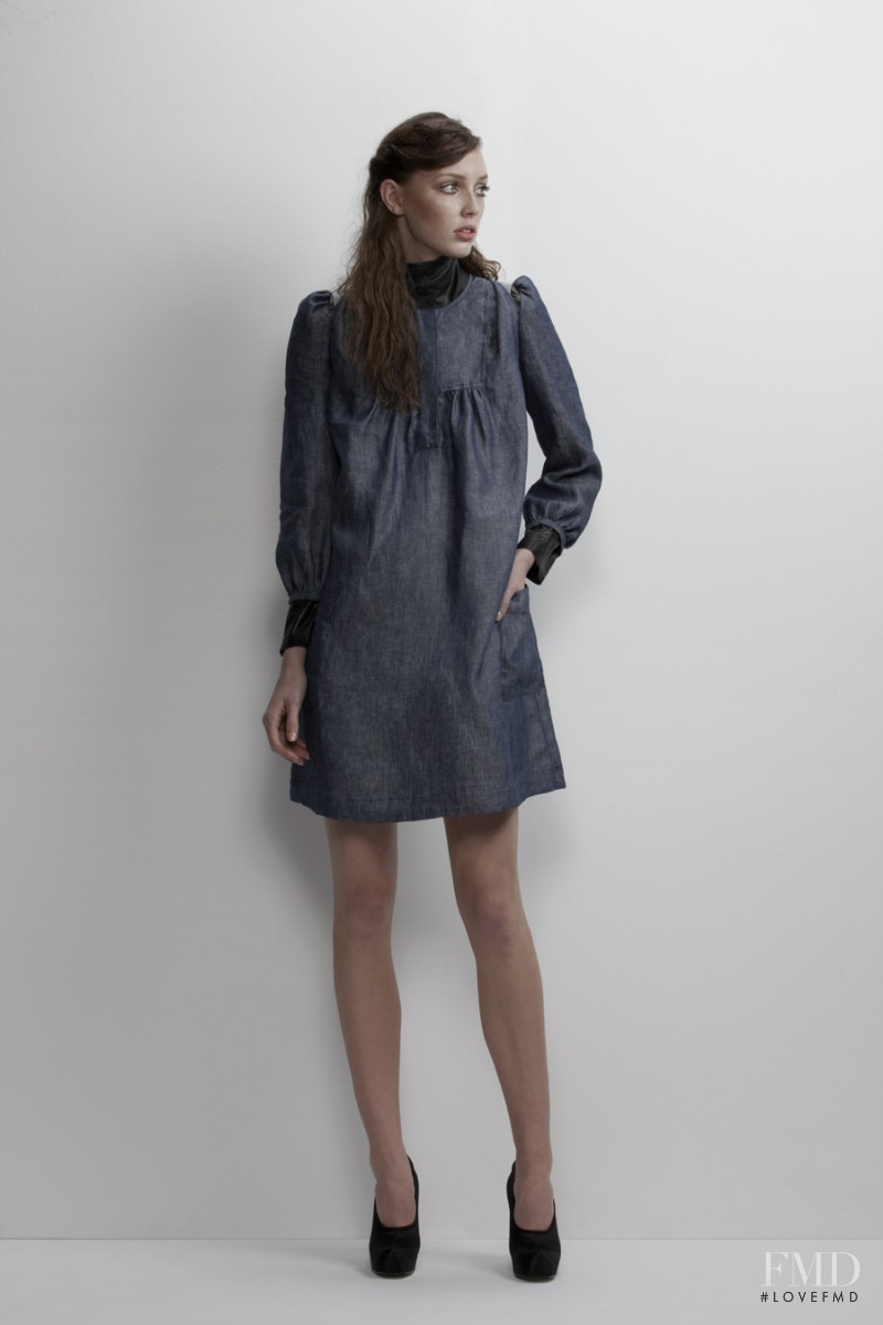 Kaila Hart featured in  the Therese Rawsthorne lookbook for Autumn/Winter 2012