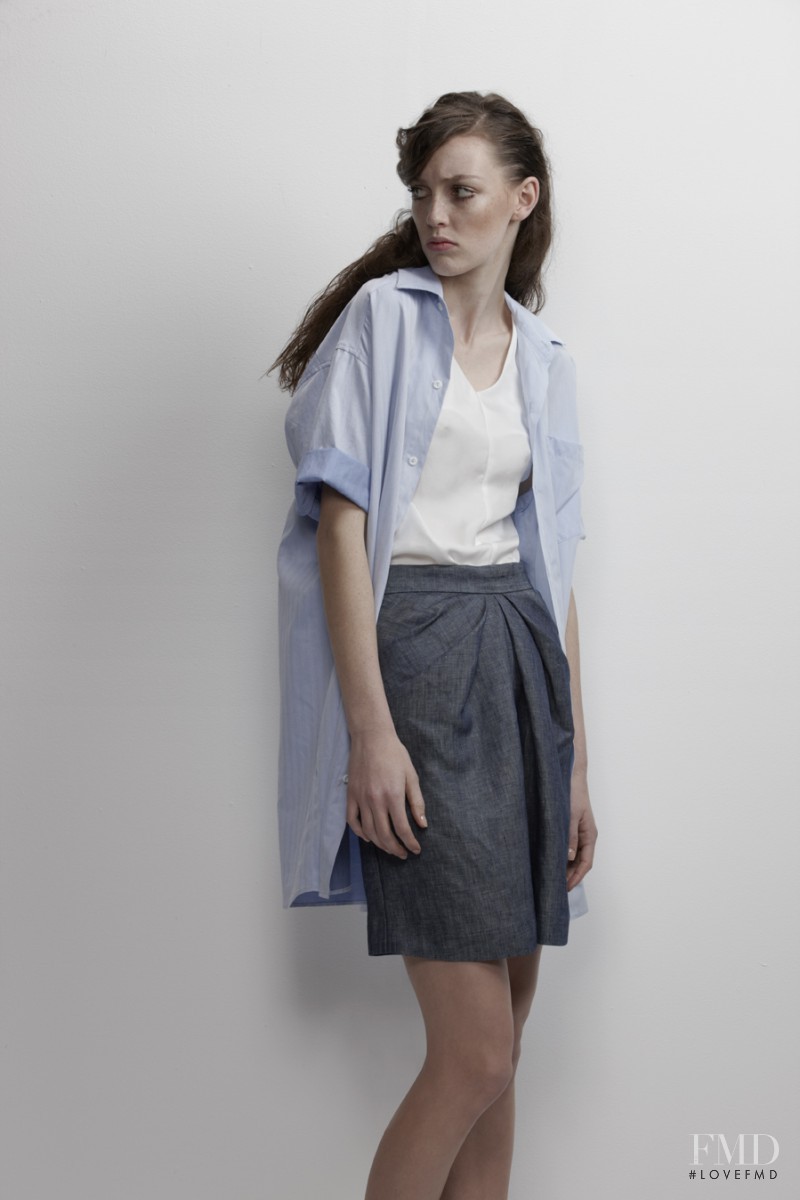 Kaila Hart featured in  the Therese Rawsthorne lookbook for Autumn/Winter 2012