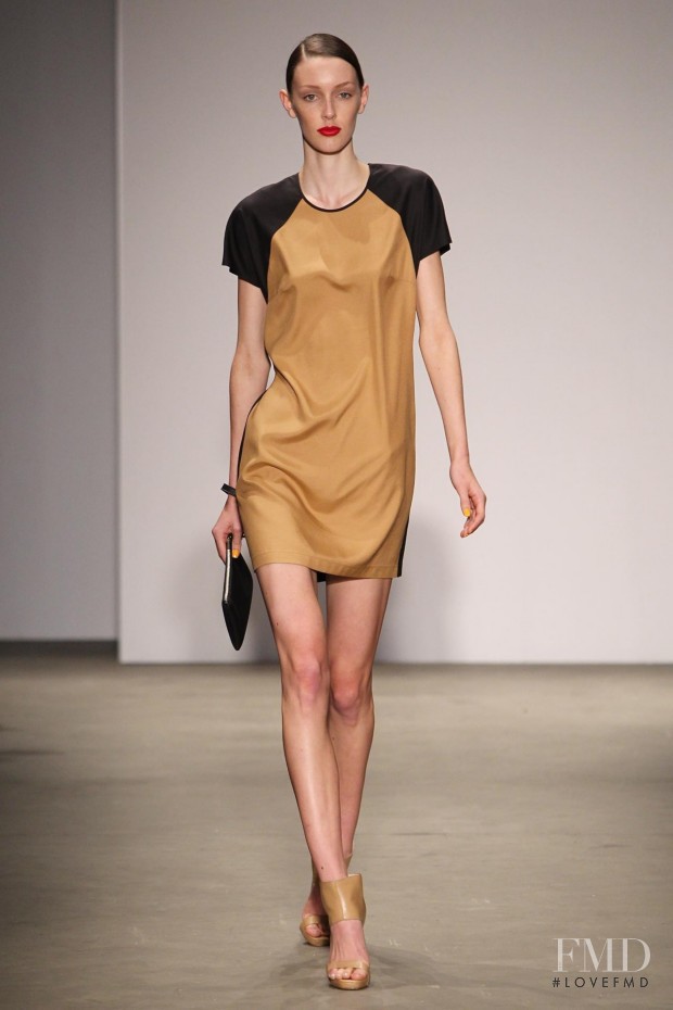 Kaila Hart featured in  the Gary Bigeni fashion show for Spring/Summer 2013