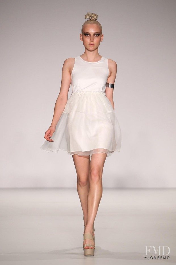 Ollie Henderson featured in  the Miss Unkon fashion show for Spring/Summer 2013