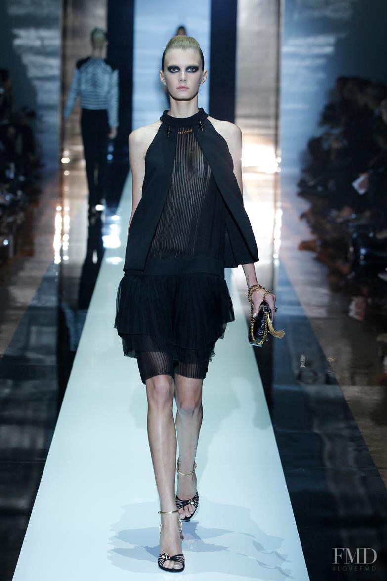 Sigrid Agren featured in  the Gucci fashion show for Spring/Summer 2012