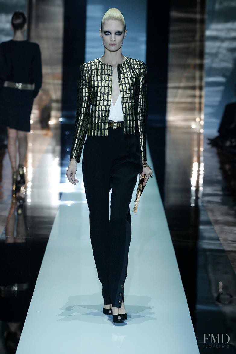 Melissa Tammerijn featured in  the Gucci fashion show for Spring/Summer 2012