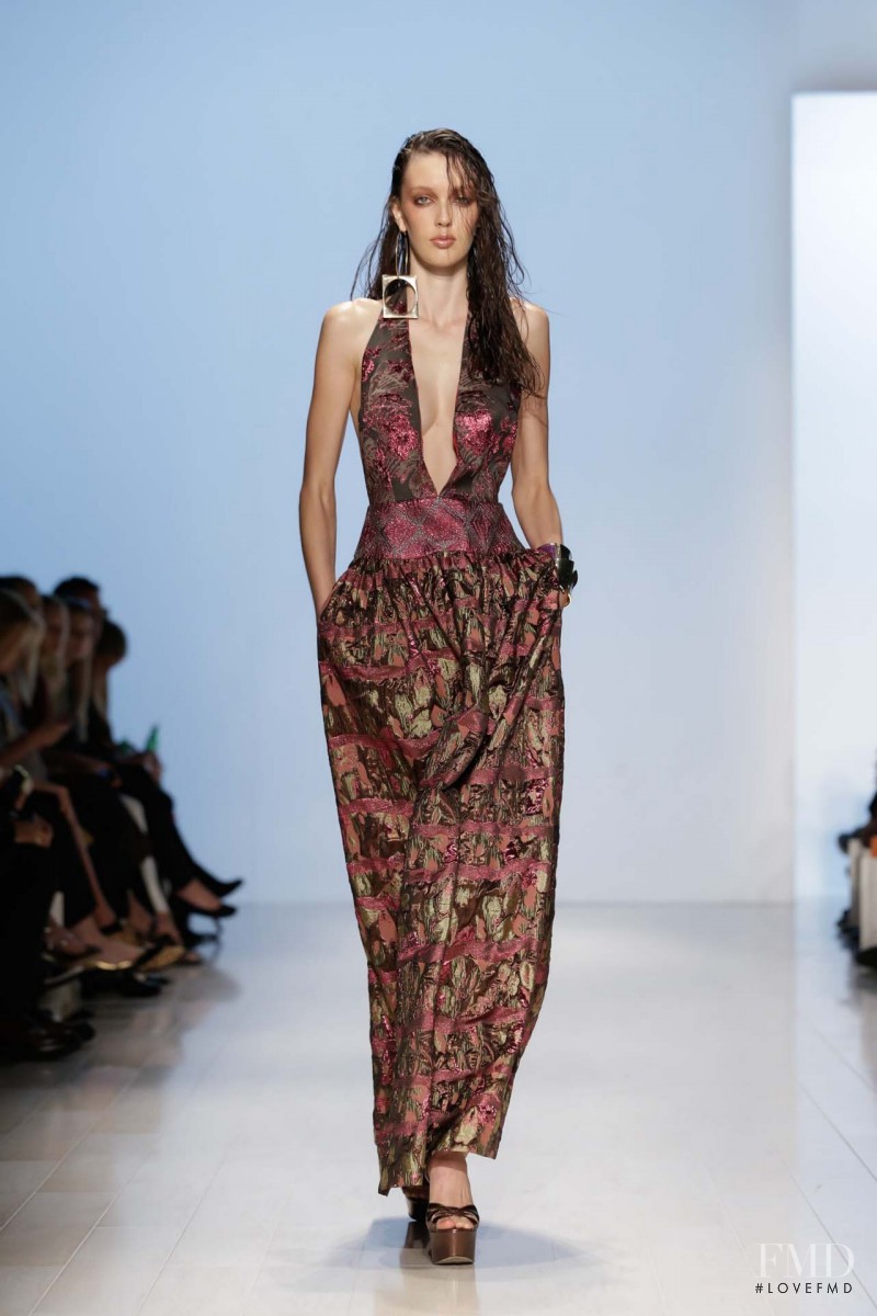 Kaila Hart featured in  the Jayson Brunsdon fashion show for Spring/Summer 2014