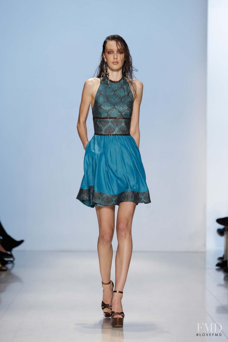 Kaila Hart featured in  the Jayson Brunsdon fashion show for Spring/Summer 2014