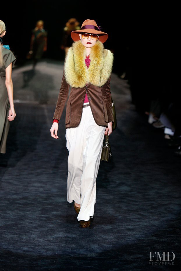 Charlotte di Calypso featured in  the Gucci fashion show for Autumn/Winter 2011