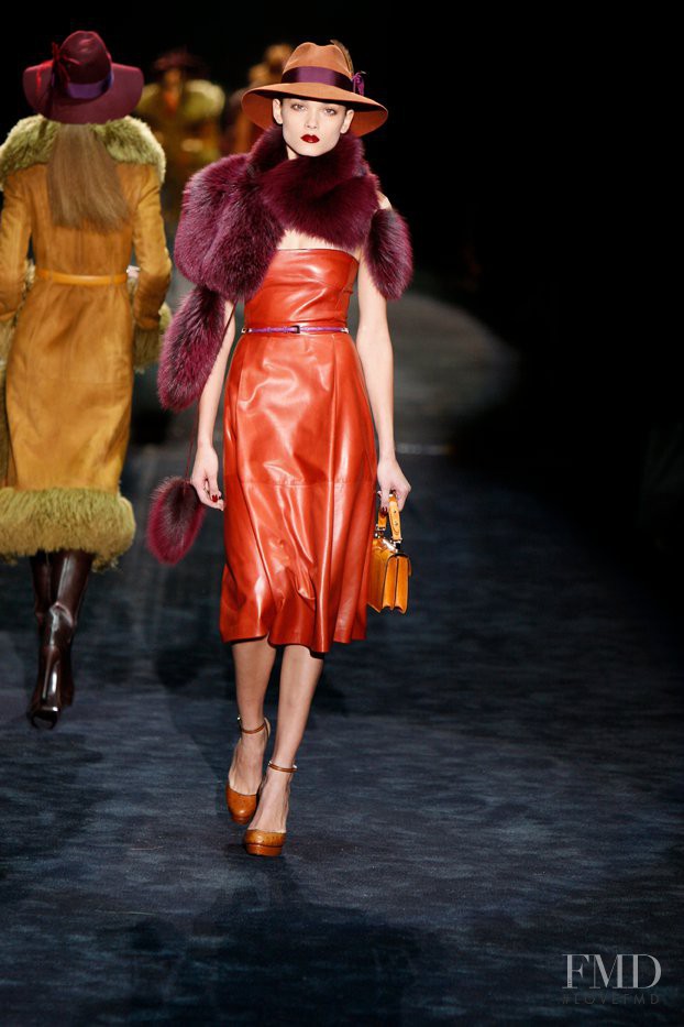 Tayane Leão featured in  the Gucci fashion show for Autumn/Winter 2011