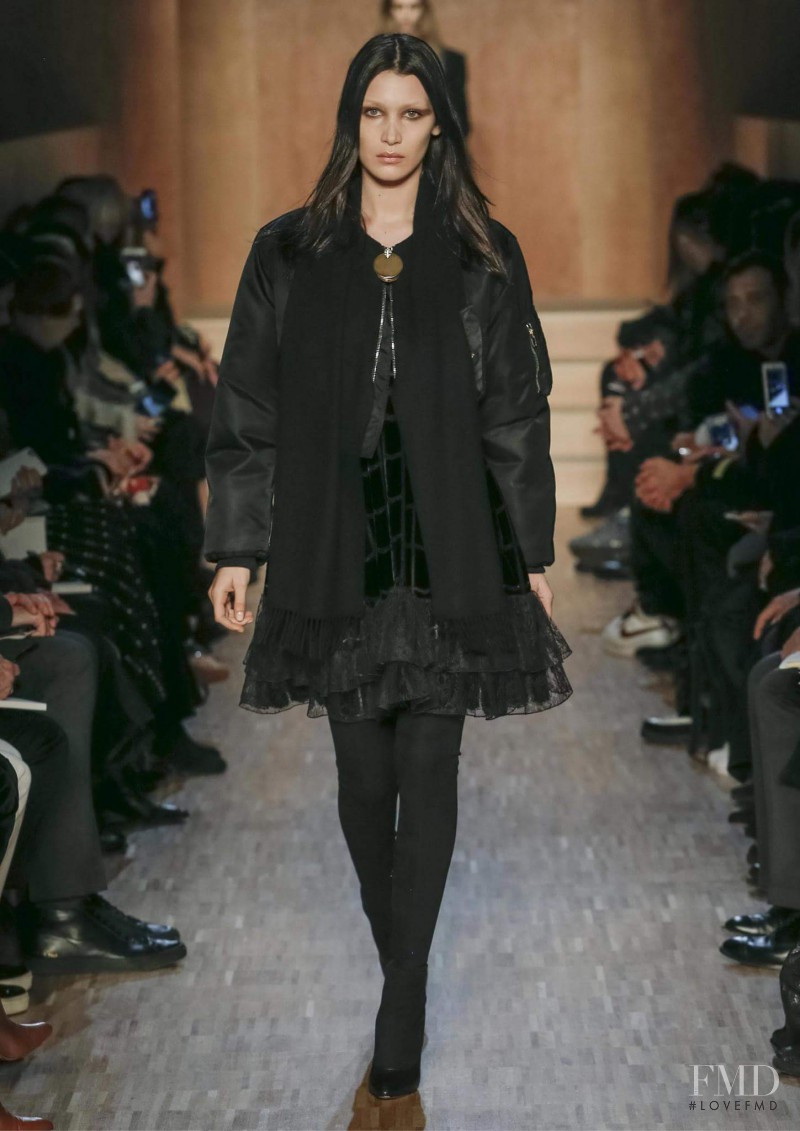 Bella Hadid featured in  the Givenchy fashion show for Autumn/Winter 2016