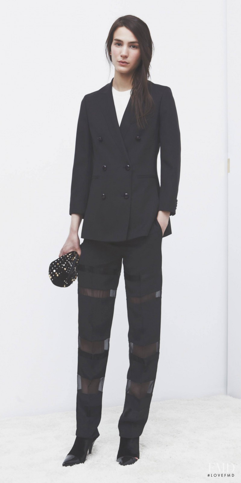 Mijo Mihaljcic featured in  the 3.1 Phillip Lim fashion show for Holiday 2013