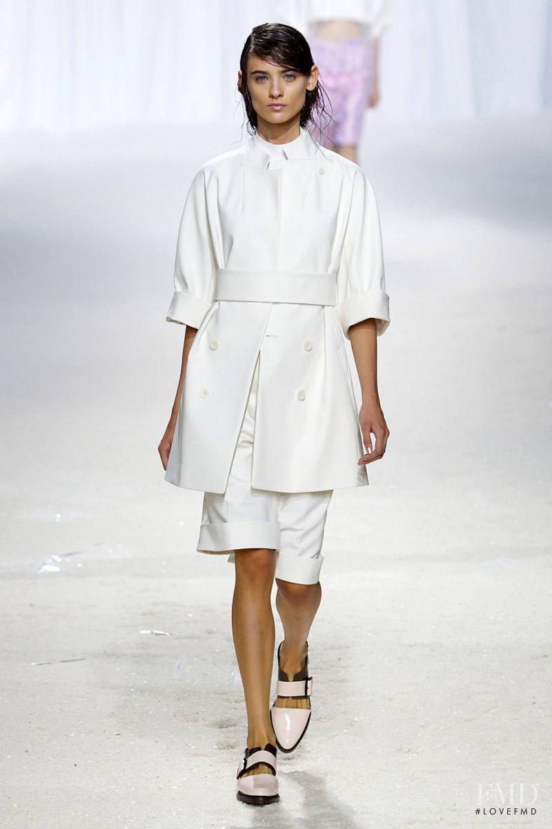 Carolina Thaler featured in  the 3.1 Phillip Lim fashion show for Spring/Summer 2014