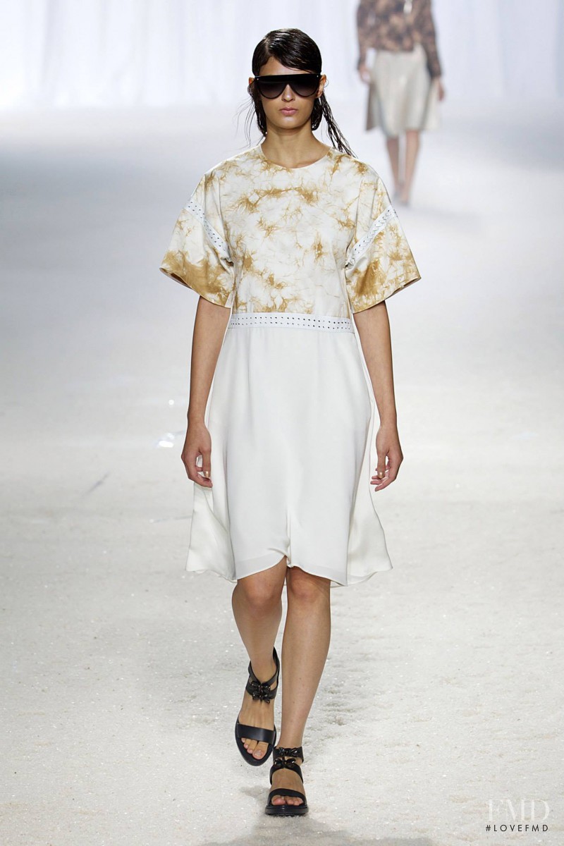 Emilia Nawarecka featured in  the 3.1 Phillip Lim fashion show for Spring/Summer 2014