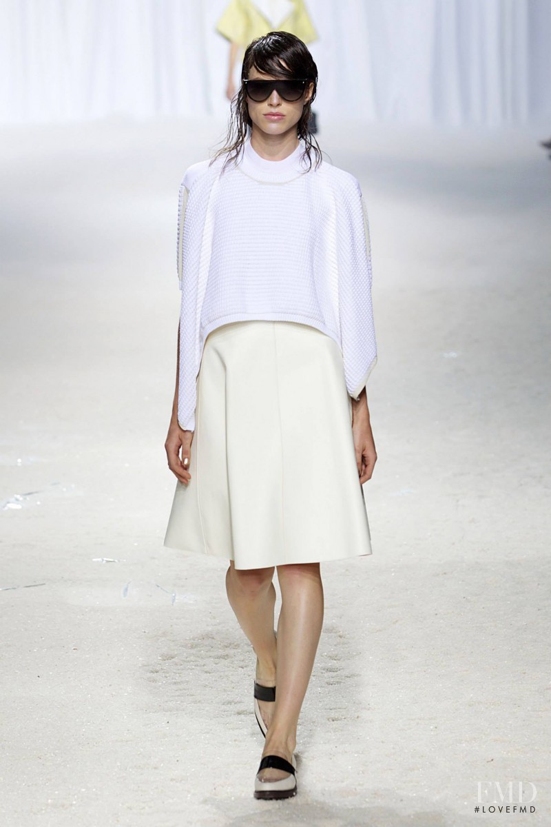 Lauren English featured in  the 3.1 Phillip Lim fashion show for Spring/Summer 2014