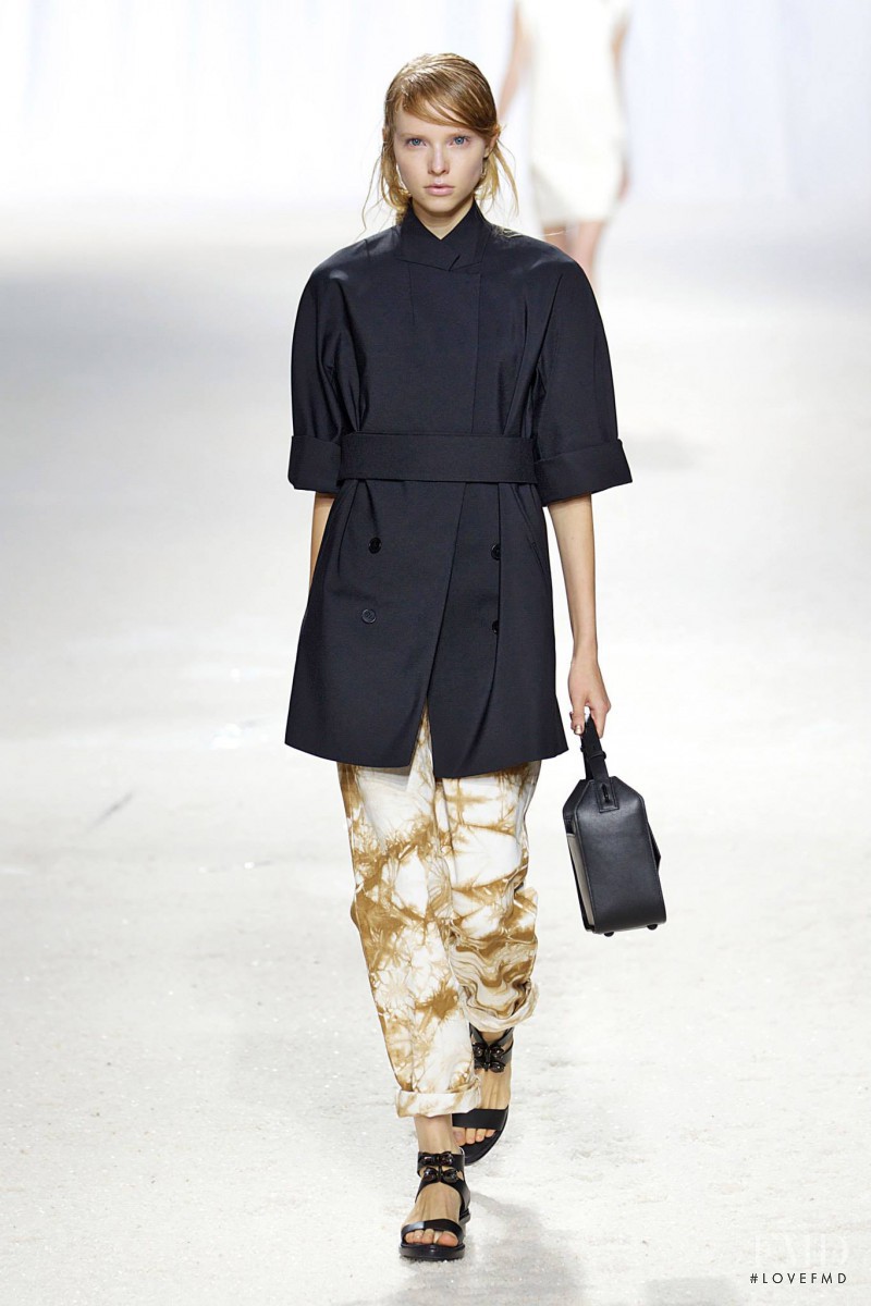 Kimi Nastya Zhidkova featured in  the 3.1 Phillip Lim fashion show for Spring/Summer 2014