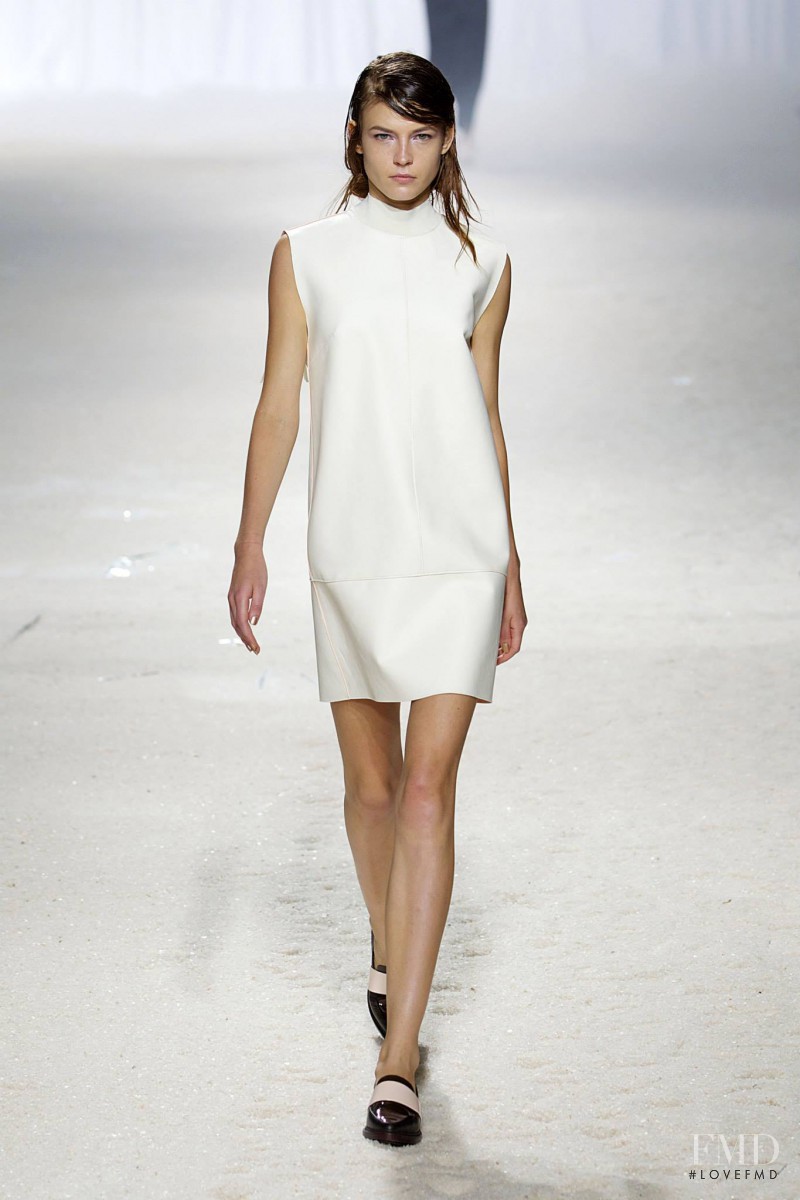 Yulia Serzhantova featured in  the 3.1 Phillip Lim fashion show for Spring/Summer 2014