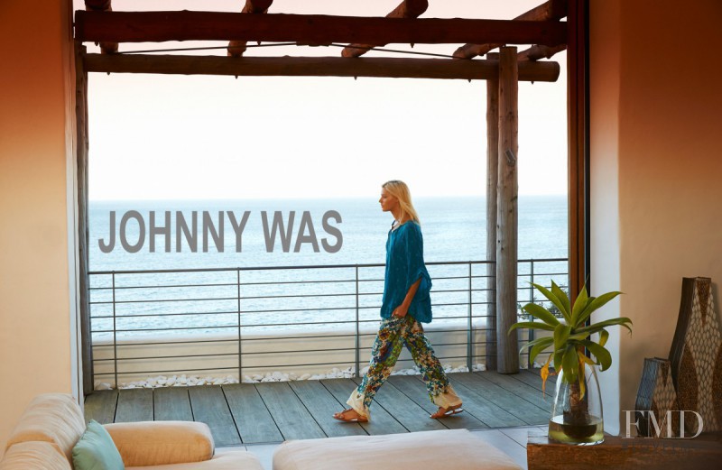 Leila Goldkuhl featured in  the Johnny Was advertisement for Spring/Summer 2013