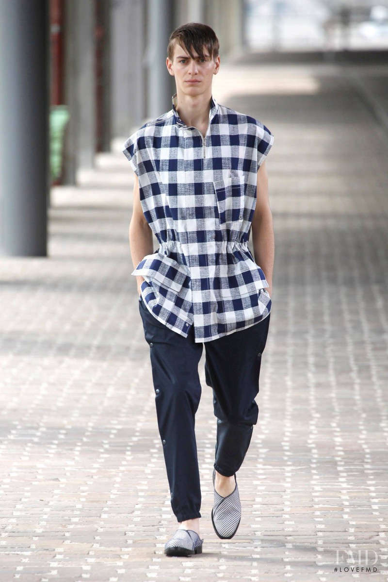 Ben Allen featured in  the 3.1 Phillip Lim fashion show for Spring/Summer 2014