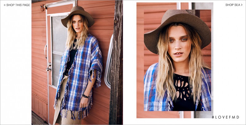 Leila Goldkuhl featured in  the Shopbop Country Strong lookbook for Pre-Fall 2015