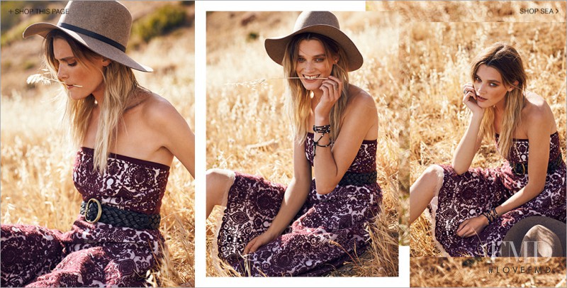 Leila Goldkuhl featured in  the Shopbop Country Strong lookbook for Pre-Fall 2015