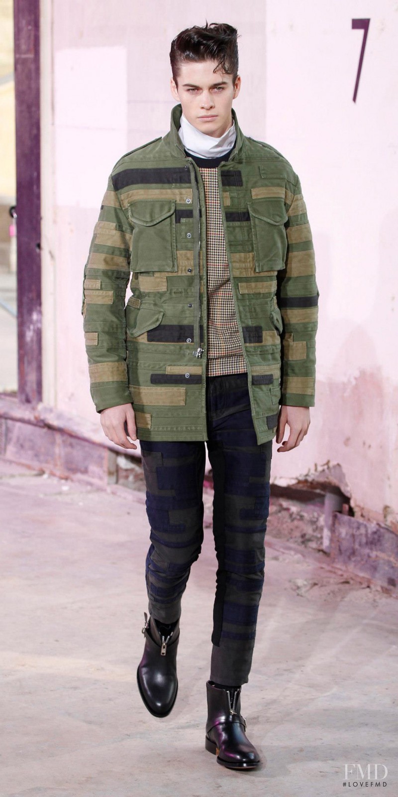 Joe Collier featured in  the 3.1 Phillip Lim fashion show for Autumn/Winter 2013